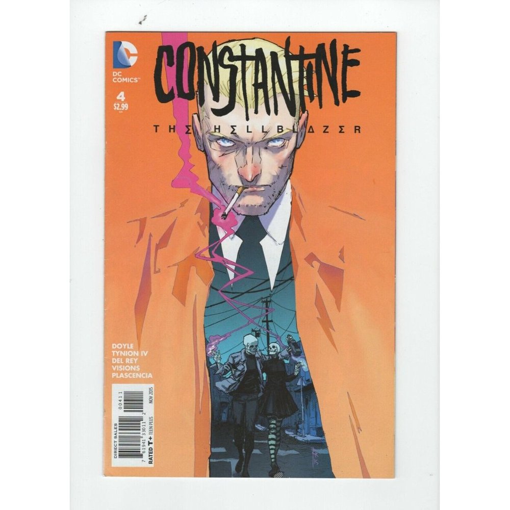 Constantine The Hellblazer #4 November 2015 Rated Teen Plus DC Comic Book